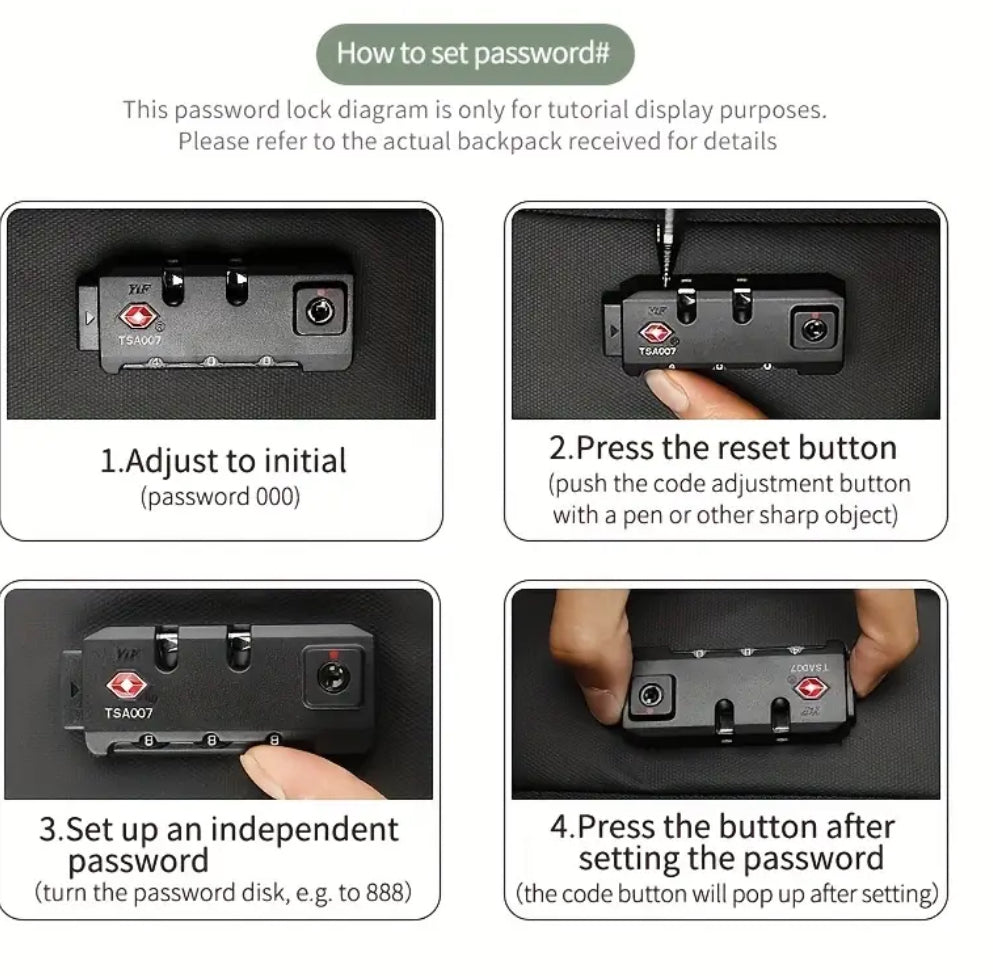 Men's Multifunction Travel Backpack with Vacuum Compression | Large Capacity Laptop Backpack Organizer