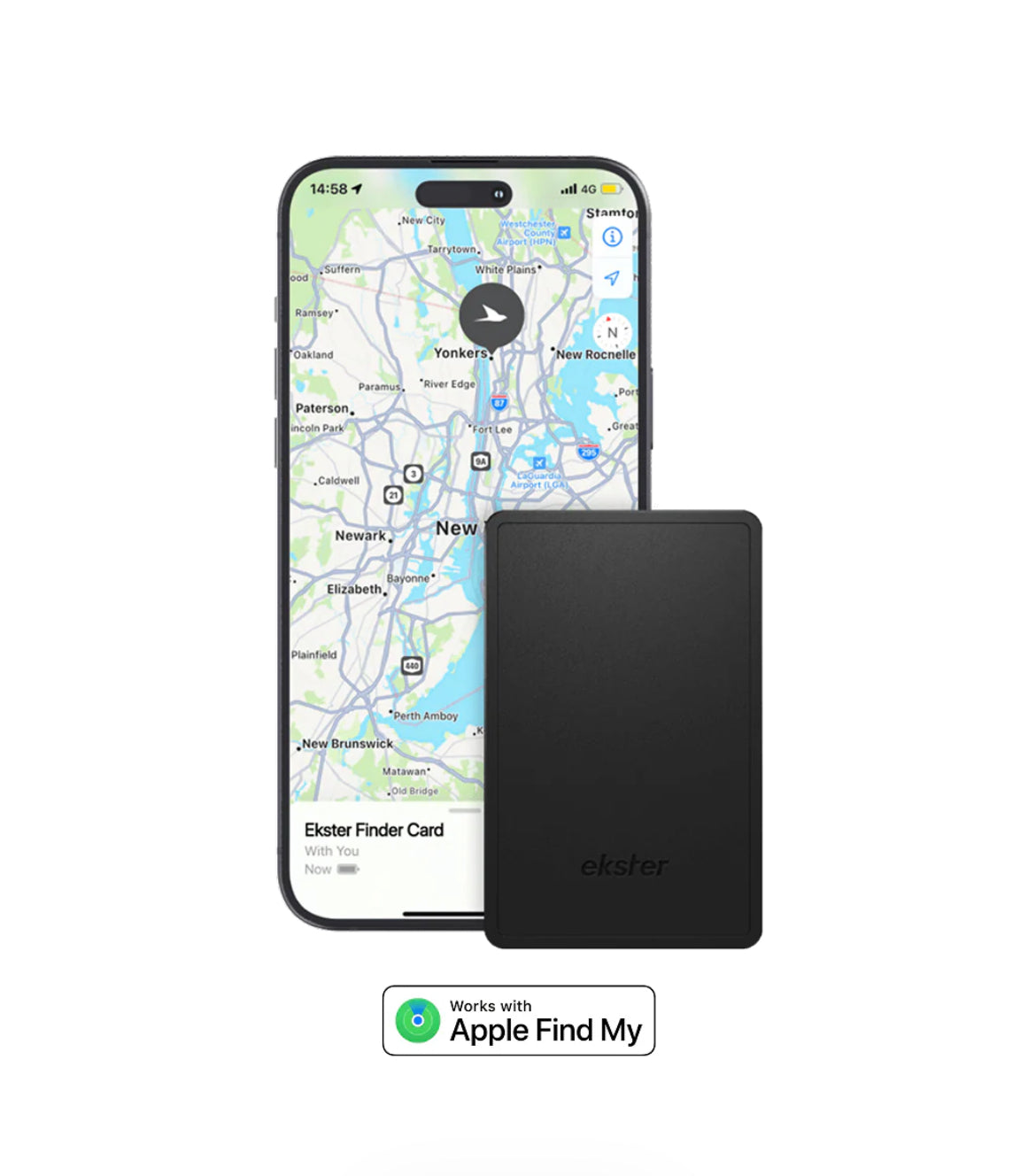 Carte traceur SafeCarry™ SmartTrack – Ultra fine pour portefeuille et bagages