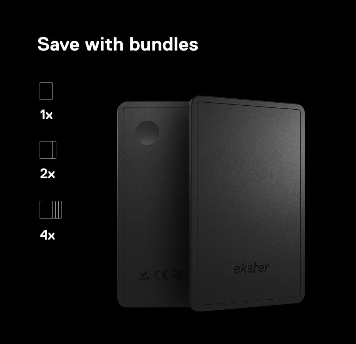 Carte traceur SafeCarry™ SmartTrack – Ultra fine pour portefeuille et bagages